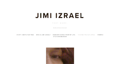 Desktop Screenshot of jimiizrael.com
