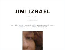 Tablet Screenshot of jimiizrael.com